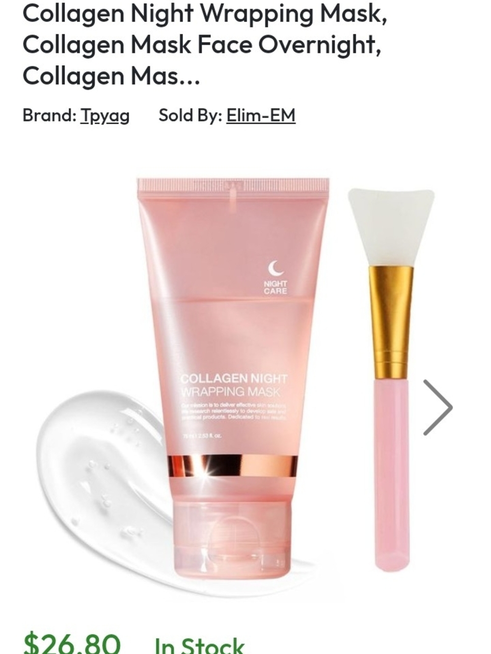 Collagen Night Wrapping Mask